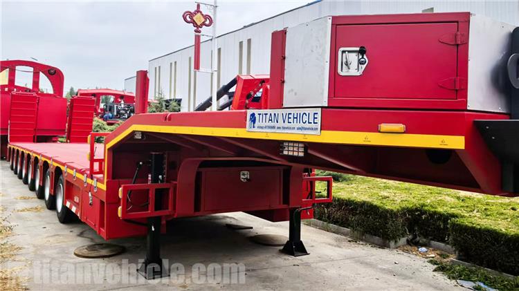 5 Axle Extendable Low Bed Trailer For Sale In Nigeria