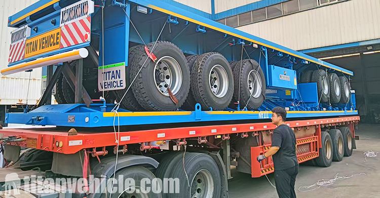 3 Axle 40 Feet Flatbed Trailer for Sale in Guyana