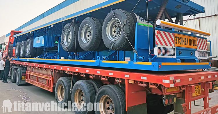 3 Axle 40 Feet Flatbed Trailer for Sale in Guyana