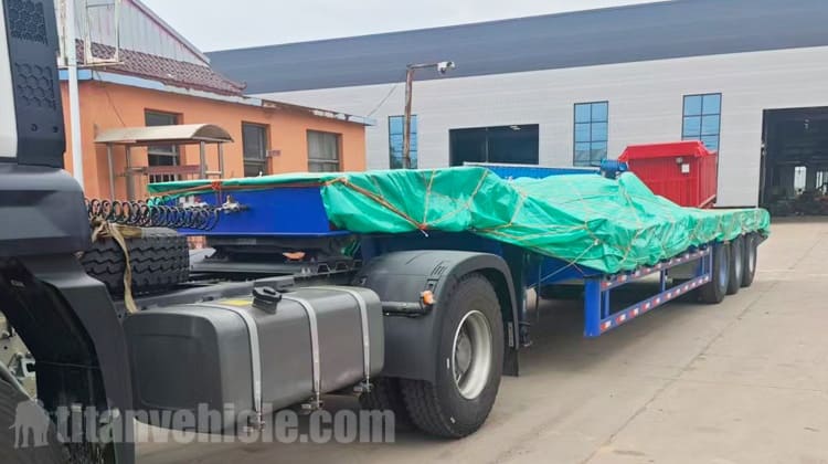 3 Axle 40Ft Low Bed Trailer for Sale in Mali