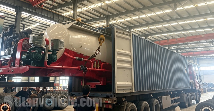25 CBM Pneumatic Dry Bulk Trailer for Sale in UAE