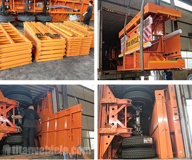 60 Ton Fence Semi Cargo Trailer for Sale in Ivory Coast