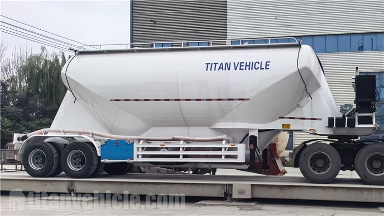 2 Axle 40 Ton Cement Tanker Trailer for Sale In Lesotho