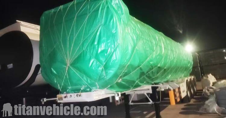 45000 Liters Fuel Tanker Trailer for Sale in Zambia