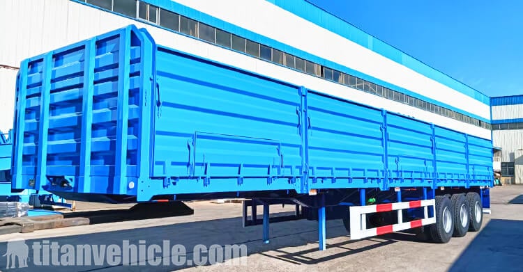 3 Axle Side Wall Semi Trailer for Sale in Zambia