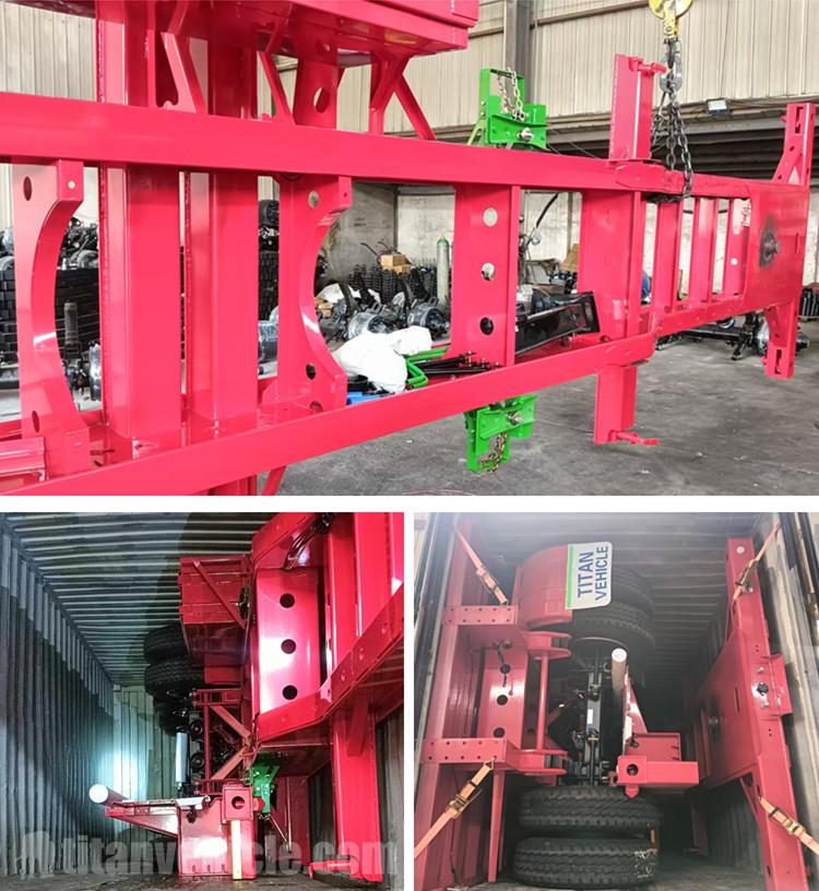Tri Axle 40 Foot Skeleton Trailer for Sale in Kenya