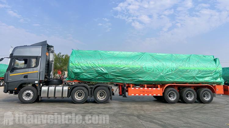 Tri Axle Fuel Tanker Semi Trailer for Sale in Papua New Guinea
