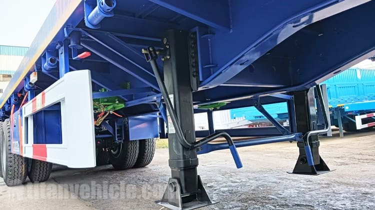 Tri Axle Flat Deck Trailers for Sale in Guyana