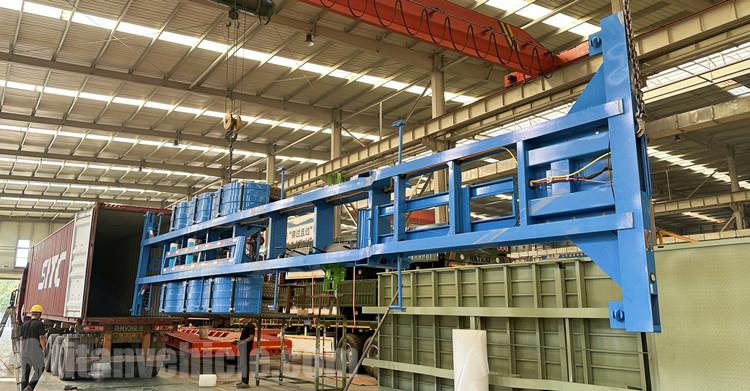 3 Axle 40 Foot Skeleton Trailer will be sent to Kenya by Container
