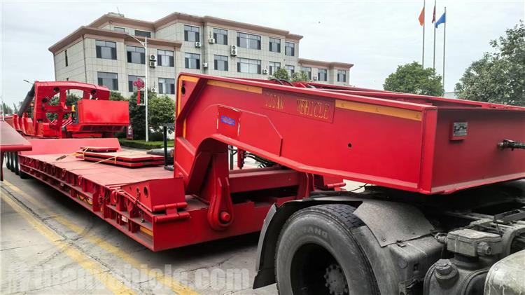 4 Axle Detachable Gooseneck Trailer for Sale In Nigeria