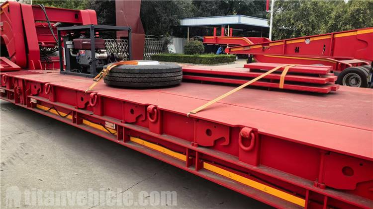4 Axle Detachable Gooseneck Trailer for Sale In Nigeria
