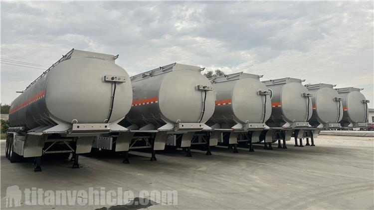 6 Units Aluminum Tanker Trailers for Sale In Zambia