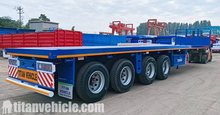 4 Axle Flatbed Trailer Price in Sierra Leone