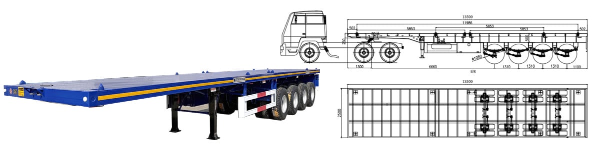 TITAN Flatbed Trailers In-Stock Discount Price List