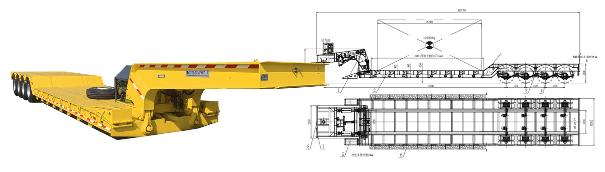 TITAN Lowboy Trailers Available at Discount Prices