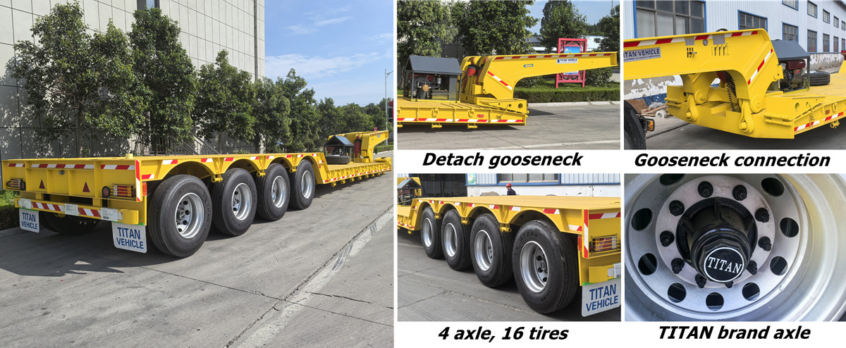 TITAN Lowboy Trailers Available at Discount Prices