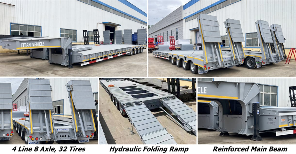 Discount Prices! TITAN Lowbed Trailers Available