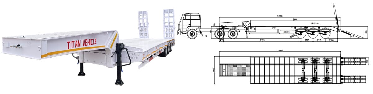 Discount Prices! TITAN Lowbed Trailers Available