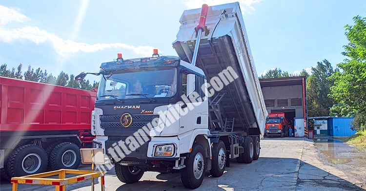 Shacman X3000 8x4 Dump Truck for Sale in Tanzania