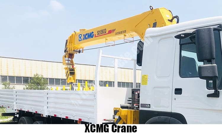 Howo Flat Bed Crane Trucks for Sale in Nigeria