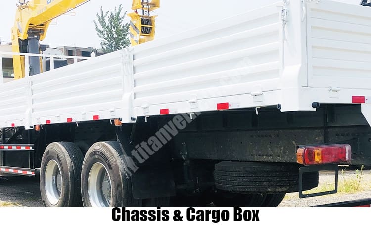Howo Flat Bed Crane Trucks for Sale in Nigeria