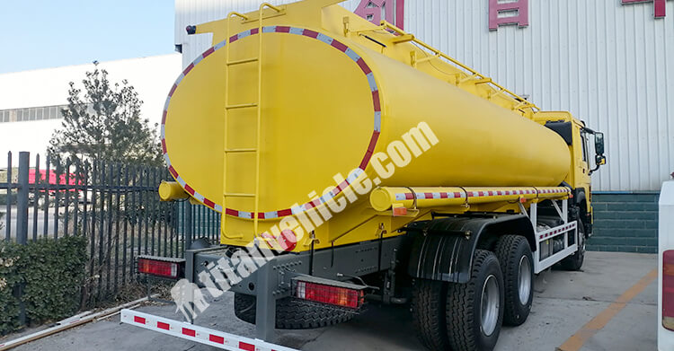20000 Liters Howo Fuel Tanker Truck for Sale in Nigeria