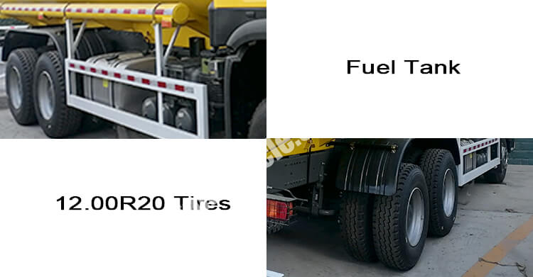 20000 Liters Howo Fuel Tanker Truck for Sale in Nigeria