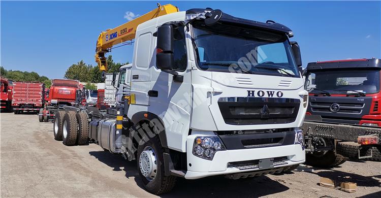 Sinotruck Howo Mounted Crane Truck for Sale In Congo