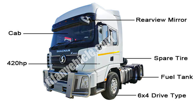 Shacman 6x4 Tractor Truck for Sale in Dar es Salaam Tanzania