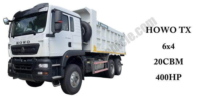 Howo TX 400HP Truck Tractor for Sale In Tanzania