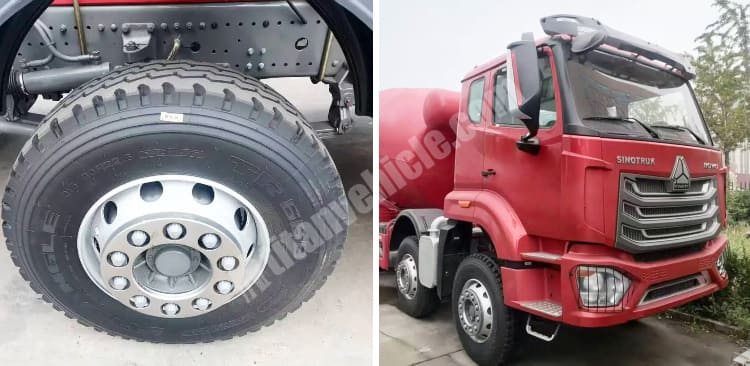 Howo NX Concrete Mixer Truck Price in Nigeria