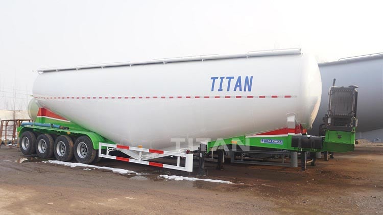 TITAN Feature dry bulk cement tanker trailer