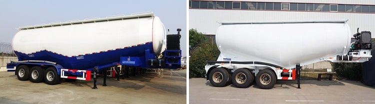 china 3 axles 30m3 40 ton v shape cement tanker trailer for sale