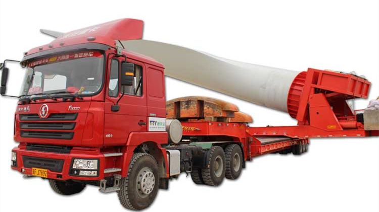 wind turbine trailer
