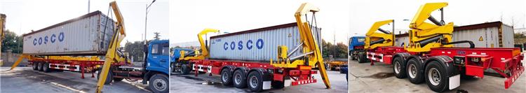 Operate of 40 Ft Container Side Loader