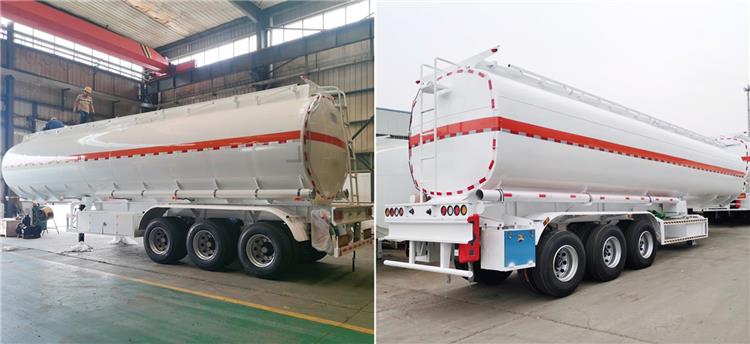 Details of Tri Axle Oil Tanker Trailer with Capacity of 42000 Ltrs