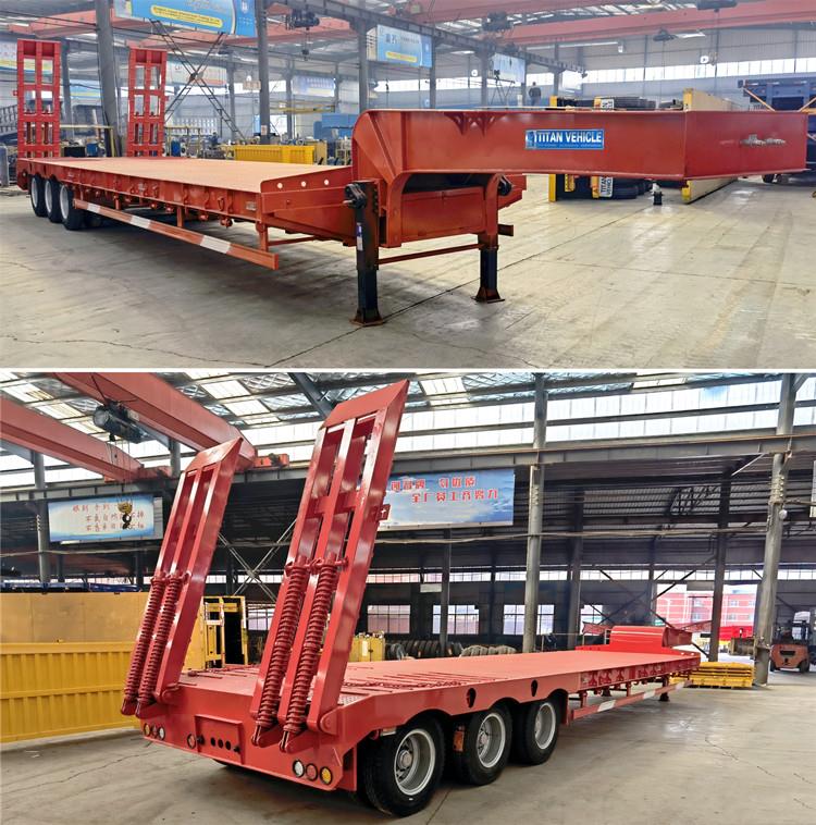 Low Bed Trailer Price  Semi Low Bed Trailer for Sale Manufacturers