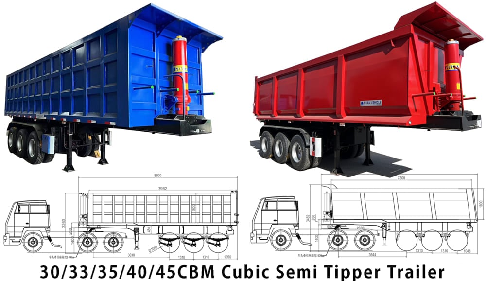 What is The Load Capacity of a Semi Tipper Trailer?
