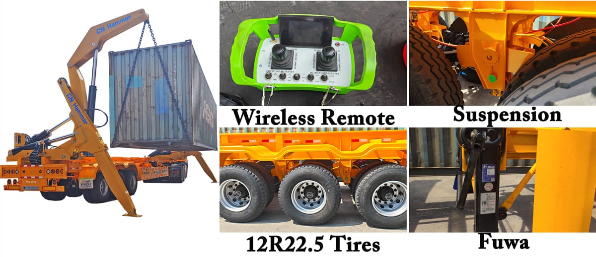 Container Side Loaders Trailer Complete Guide In Guyana: How to Choose, Specs, and Manufacturers