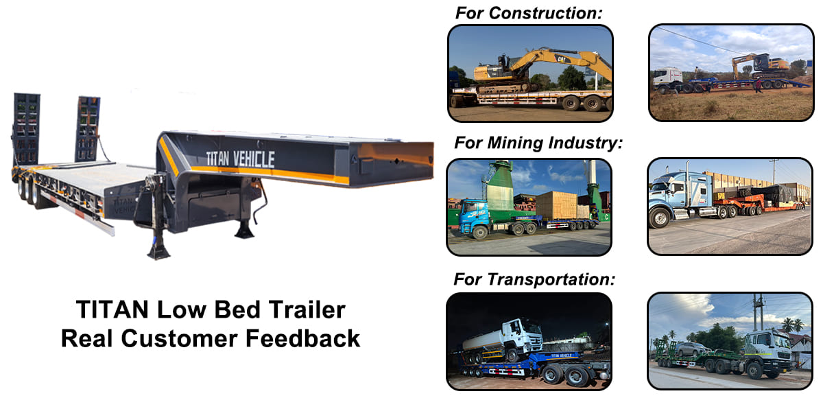 Low Bed Trailer Price | Heavy Duty Lowbed Trailer Manufacturers for Sale in Nigeria