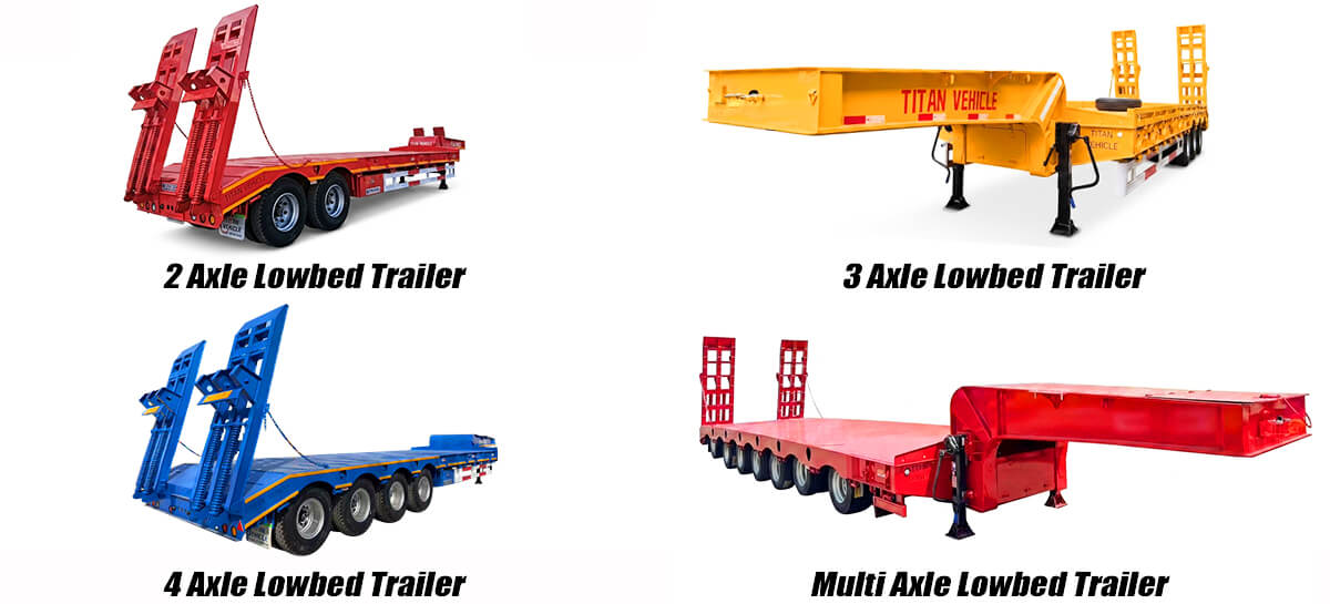 Titan Heavy Duty Lowbed Trailer for Sale Price in Nigeria