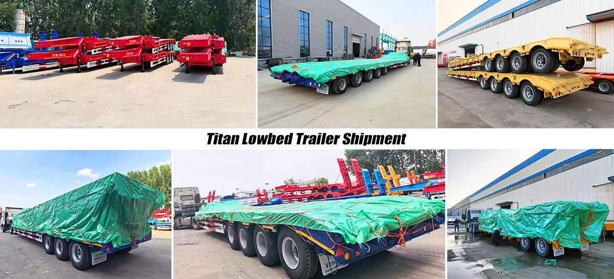 Titan Heavy Duty Lowbed Trailer for Sale Price in Nigeria