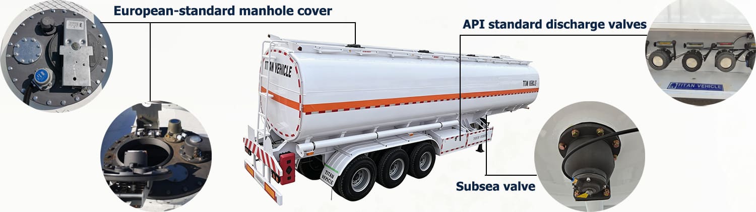 Fuel Tank Trailer for Sale in Mali