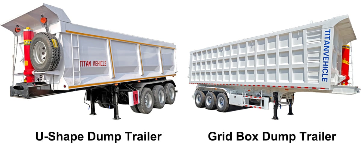 Hydraulic Dump Truck Trailer Prices for Sale in Sierra Leone