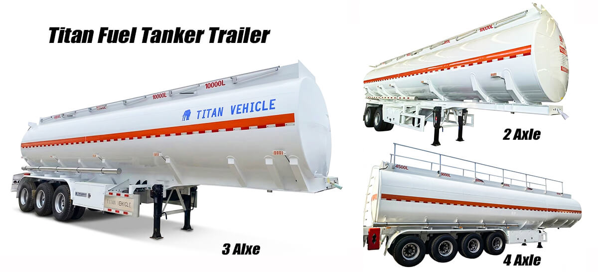 Titan Fuel Tanker Trailer for Sale in Guinea