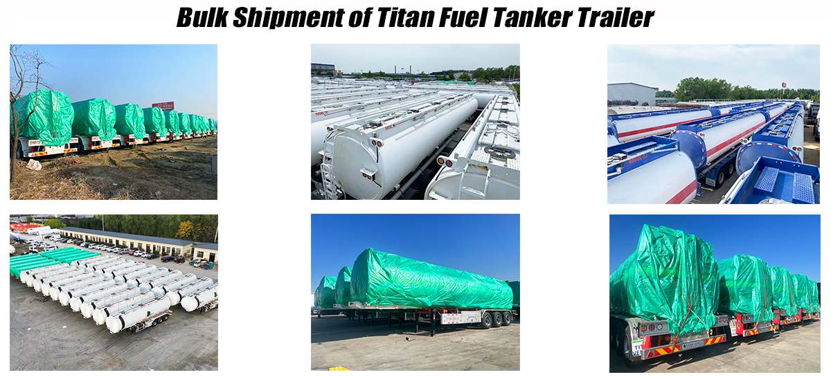Titan Fuel Tanker Trailer for Sale in Guinea