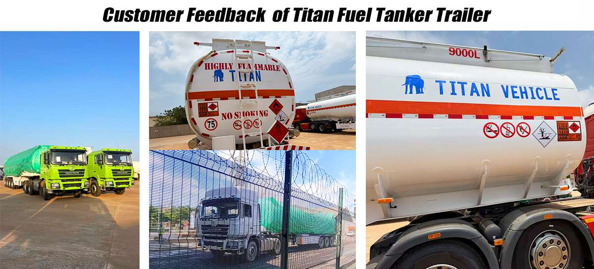 Titan Fuel Tanker Trailer for Sale in Guinea