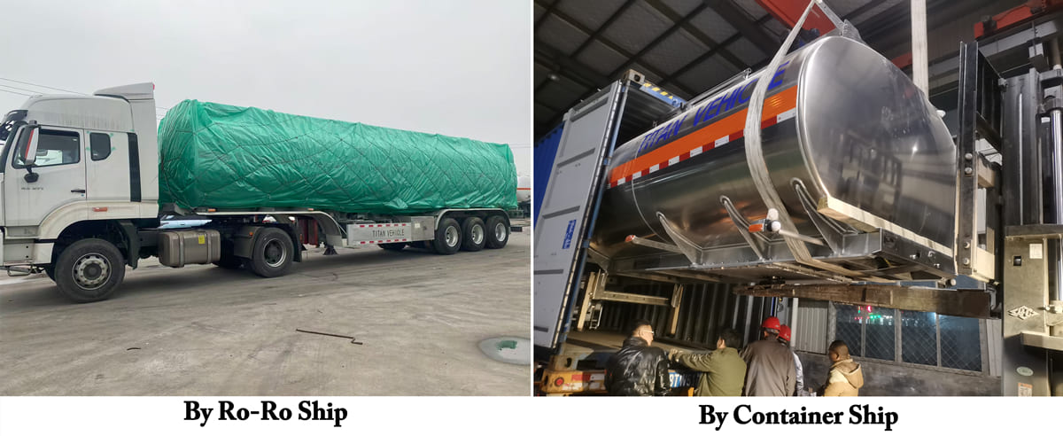 How Are Fuel Tanker Trailers Shipped And Delivered To Mali?