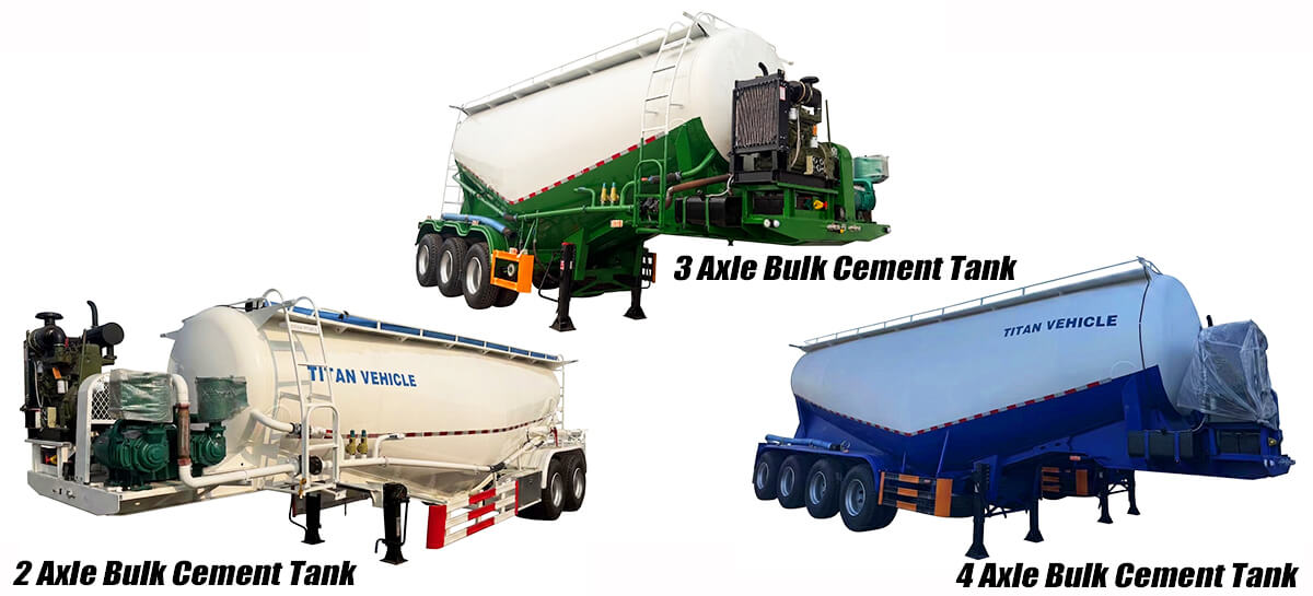 TITAN Bulk Cement Tanker Trailer for Sale in Liberia
