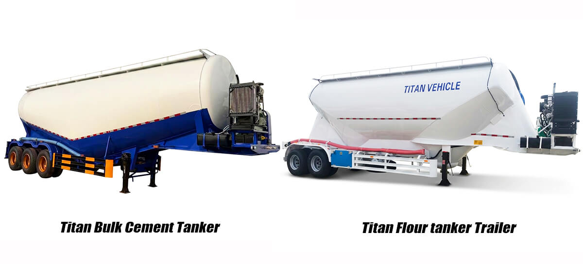 TITAN Bulk Cement Tanker Trailer for Sale in Liberia